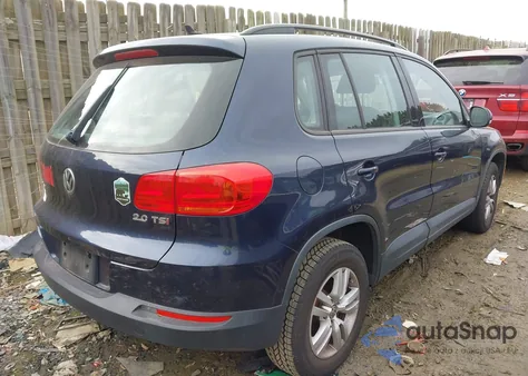 2015 Volkswagen Tiguan S из США, поврежденный, VIN WVGAV7AX0FW592284